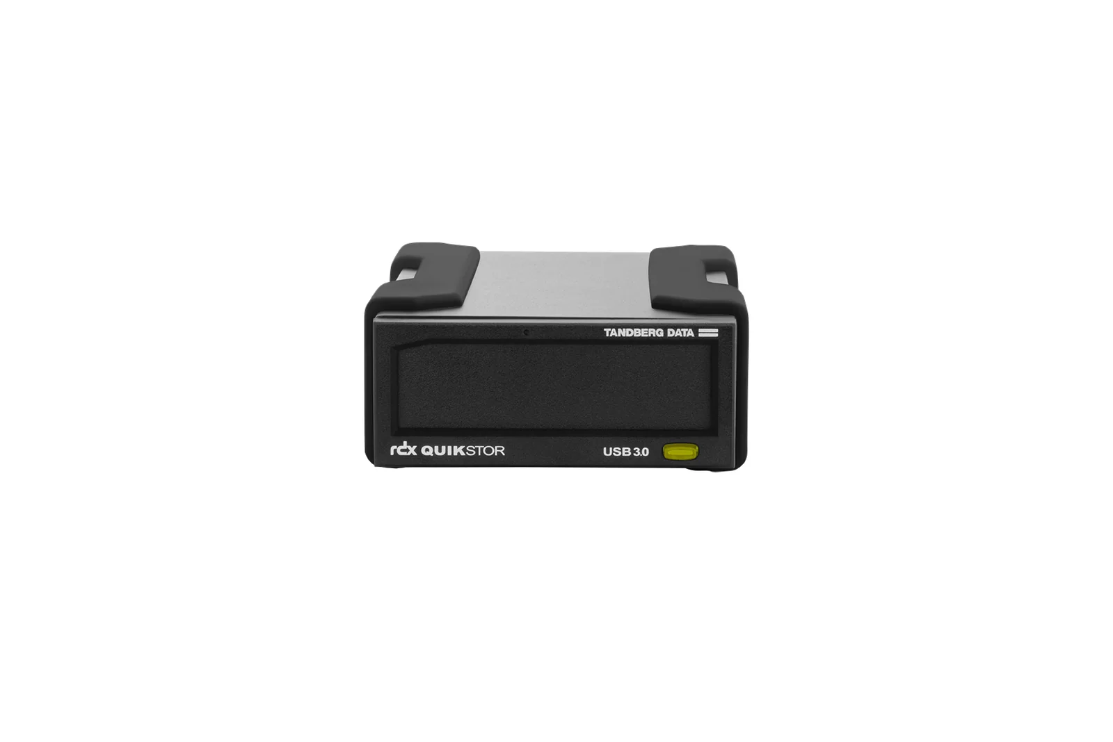 Tandberg Data O-T Externes RDX QuikStor Laufwerk, schwarz, USB3+ Schnittstelle